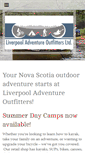 Mobile Screenshot of liverpooladventureoutfitters.com